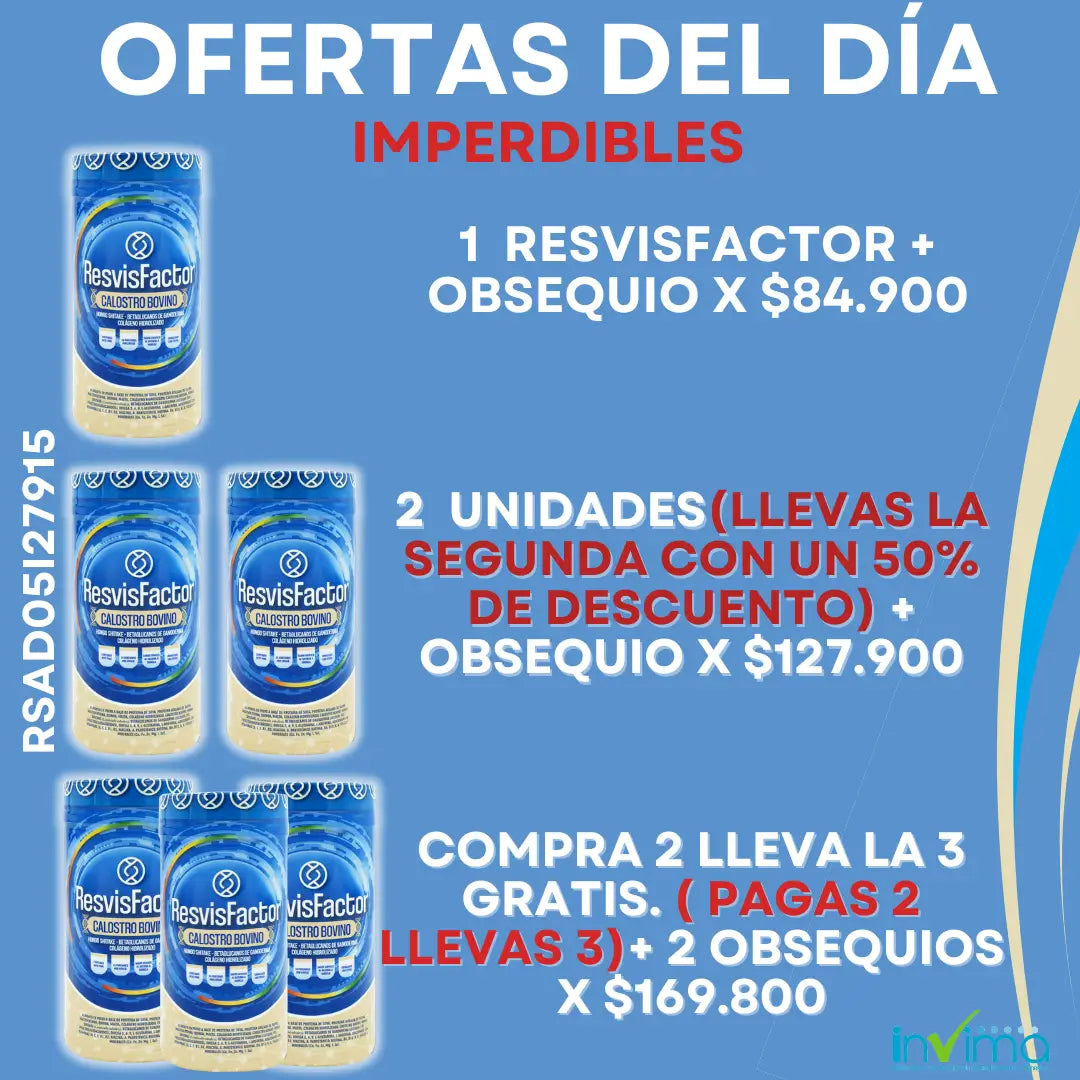 RESVISFACTOR CALOSTRO BOVINO