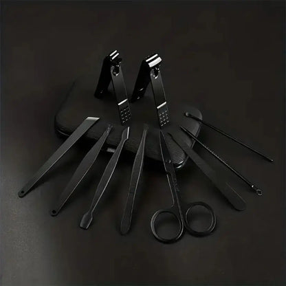 SET MANICURA  ESTUCHE DE LUJO-  24 PIEZAS  DE CALIDAD✅
